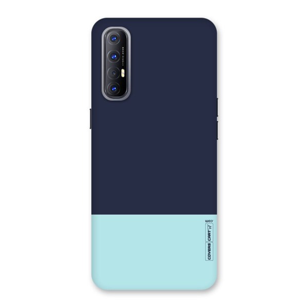 Pastel Blues Back Case for Reno3 Pro