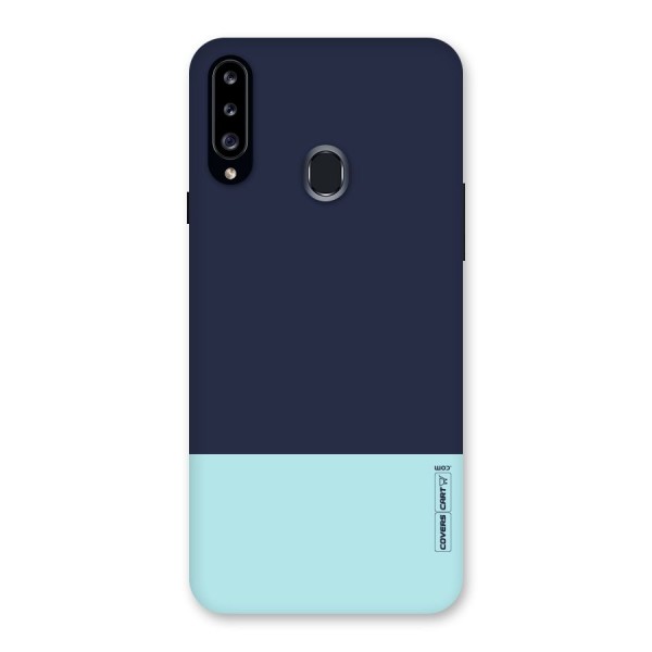 Pastel Blues Back Case for Samsung Galaxy A20s