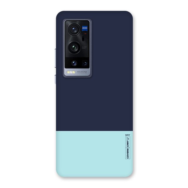 Pastel Blues Back Case for Vivo X60 Pro Plus