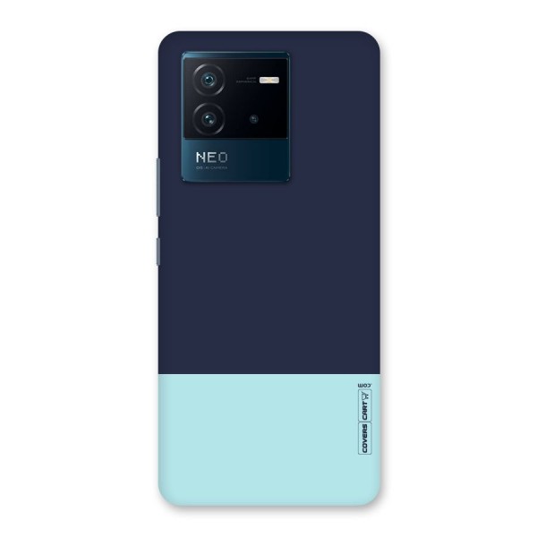 Pastel Blues Back Case for Vivo iQOO Neo 6 5G