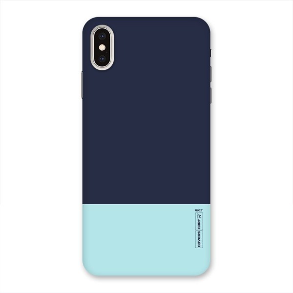 Pastel Blues Back Case for iPhone XS Max
