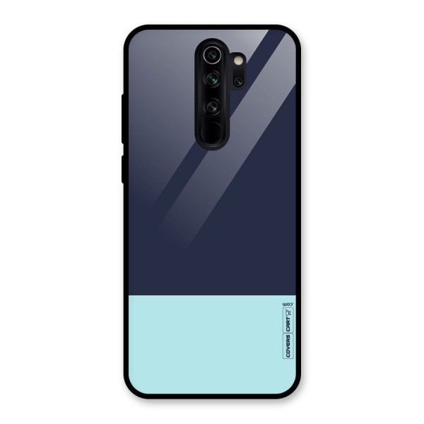 Pastel Blues Glass Back Case for Redmi Note 8 Pro