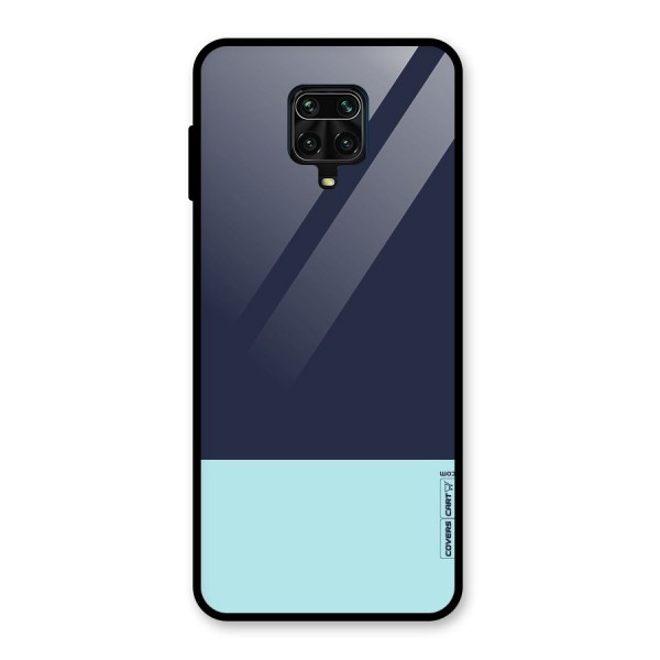 Pastel Blues Glass Back Case for Redmi Note 9 Pro Max