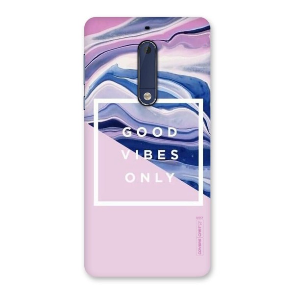 Pastel Color Vibes Back Case for Nokia 5