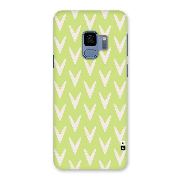 Pastel Green Grass Back Case for Galaxy S9
