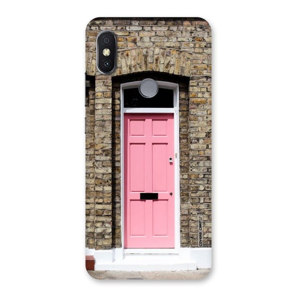 Pastel Pink Door Back Case for Redmi Y2