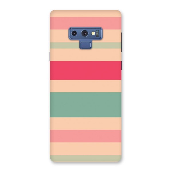 Pastel Stripes Vintage Back Case for Galaxy Note 9