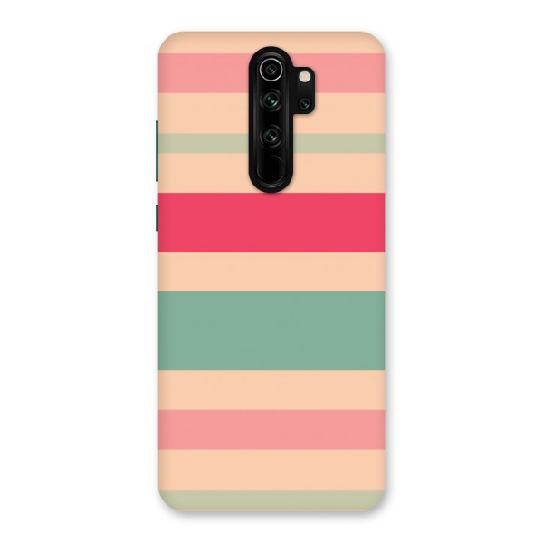 Pastel Stripes Vintage Back Case for Redmi Note 8 Pro