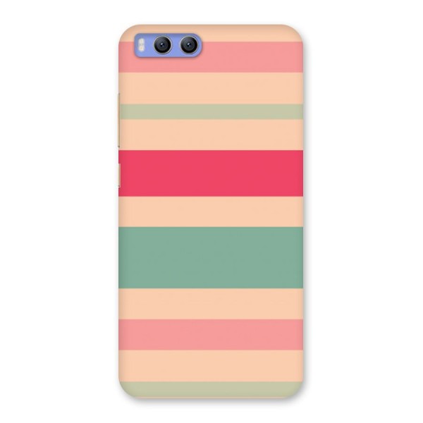 Pastel Stripes Vintage Back Case for Xiaomi Mi 6