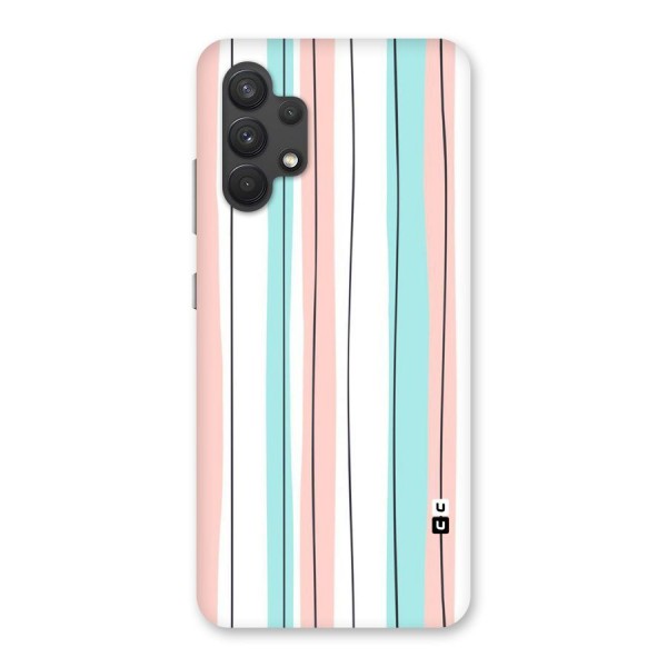 Pastel Tri Stripes Back Case for Galaxy A32