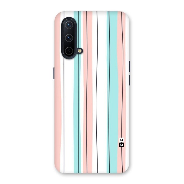 Pastel Tri Stripes Back Case for OnePlus Nord CE 5G