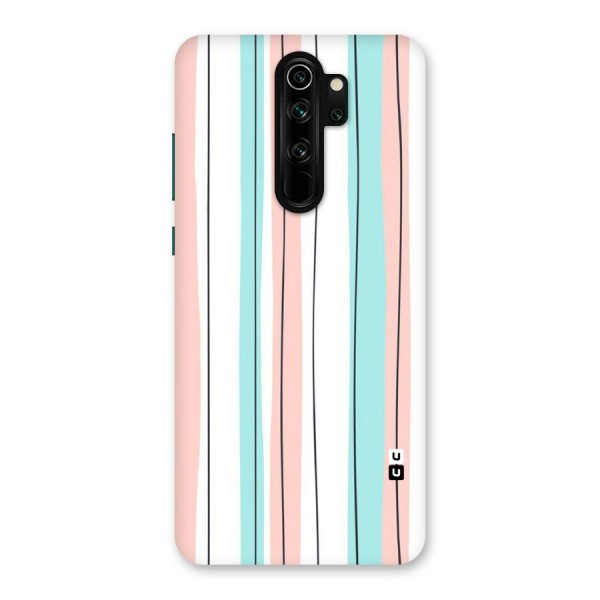 Pastel Tri Stripes Back Case for Redmi Note 8 Pro