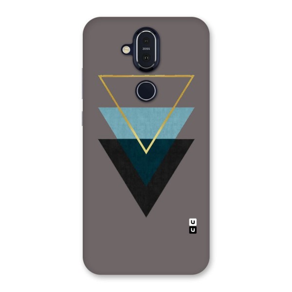 Pastel Triangle Back Case for Nokia 8.1