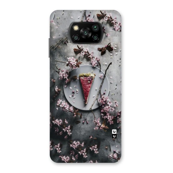 Pastry Florals Back Case for Poco X3