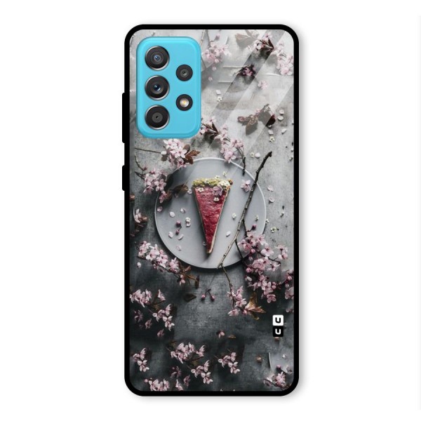 Pastry Florals Glass Back Case for Galaxy A52s 5G