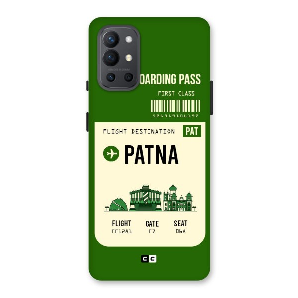 Patna Boarding Pass Back Case for OnePlus 9R