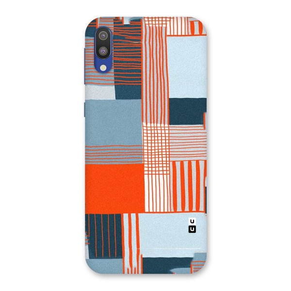Pattern In Lines Back Case for Galaxy M10