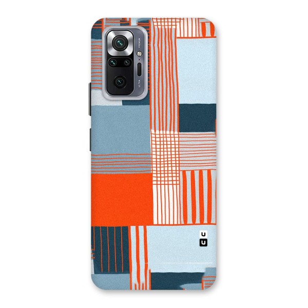 Pattern In Lines Back Case for Redmi Note 10 Pro