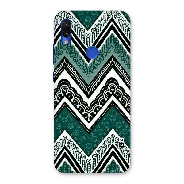 Patterned Chevron Back Case for Redmi Note 7S