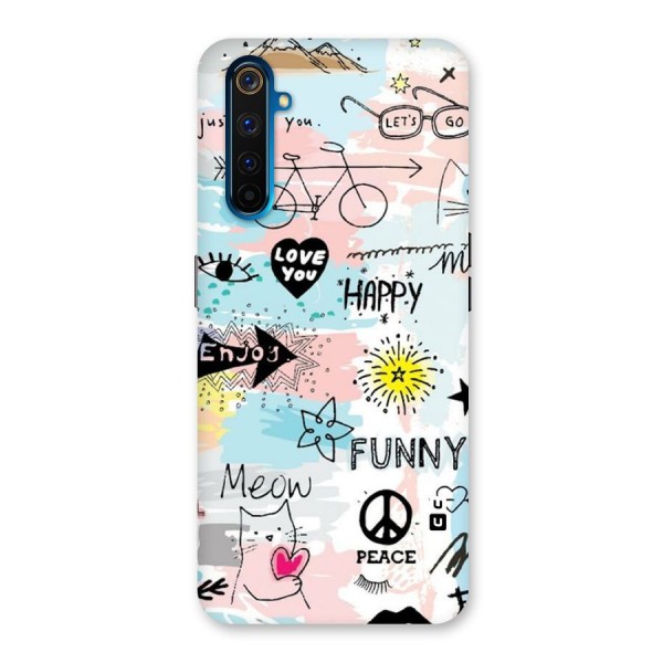 Peace And Funny Back Case for Realme 6 Pro