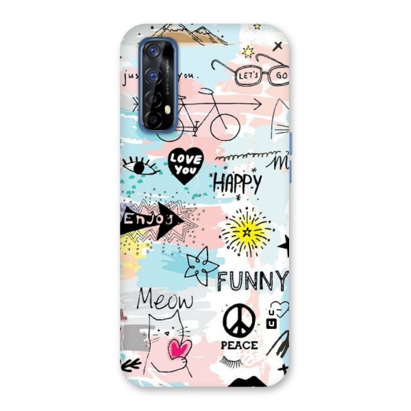 Peace And Funny Back Case for Realme 7