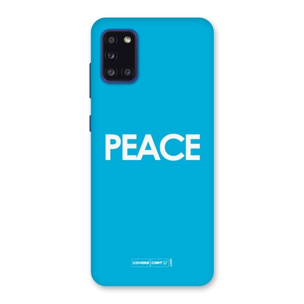 Peace Back Case for Galaxy A31