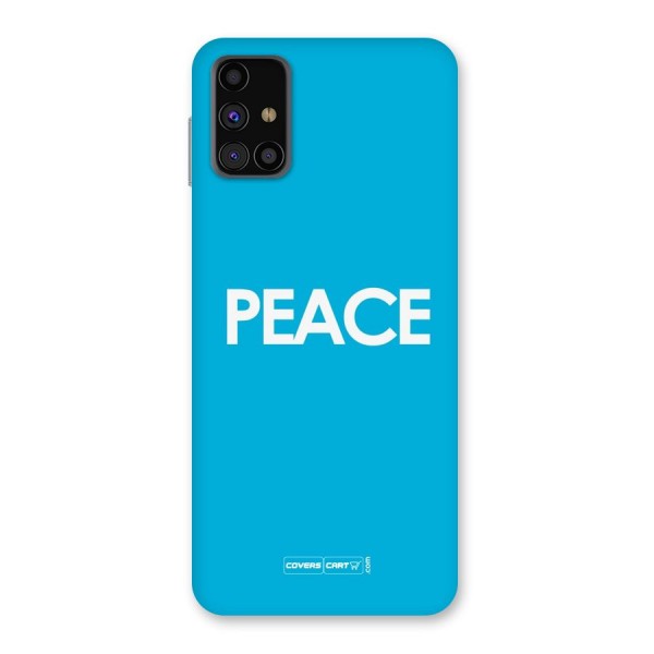 Peace Back Case for Galaxy M31s