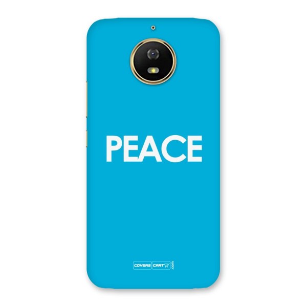 Peace Back Case for Moto G5s