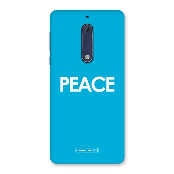 Peace Back Case for Nokia 5