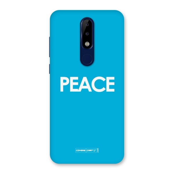 Peace Back Case for Nokia 5.1 Plus
