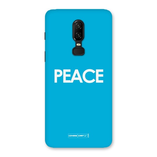 Peace Back Case for OnePlus 6