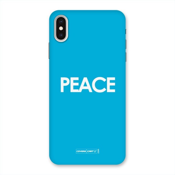 Peace Back Case for iPhone XS Max