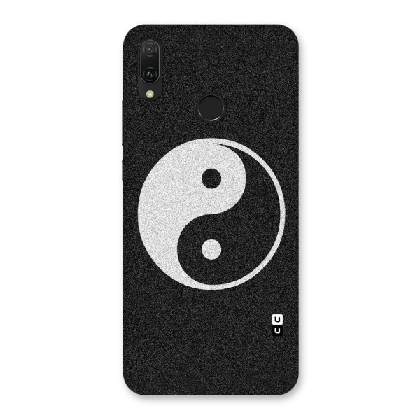 Peace Disorted Back Case for Huawei Y9 (2019)