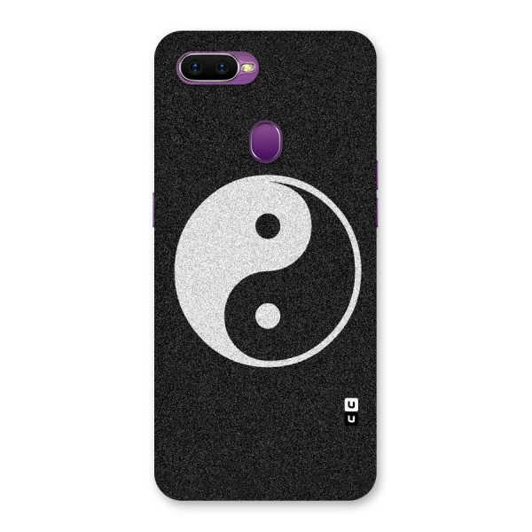 Peace Disorted Back Case for Oppo F9