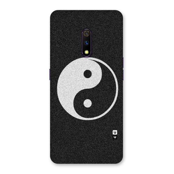 Peace Disorted Back Case for Realme X