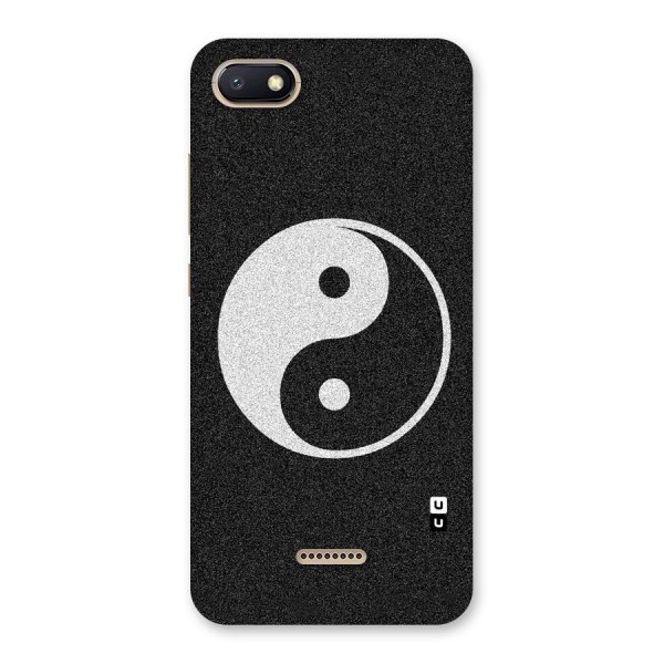 Peace Disorted Back Case for Redmi 6A