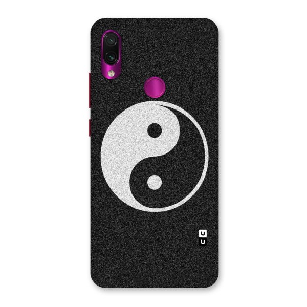 Peace Disorted Back Case for Redmi Note 7 Pro