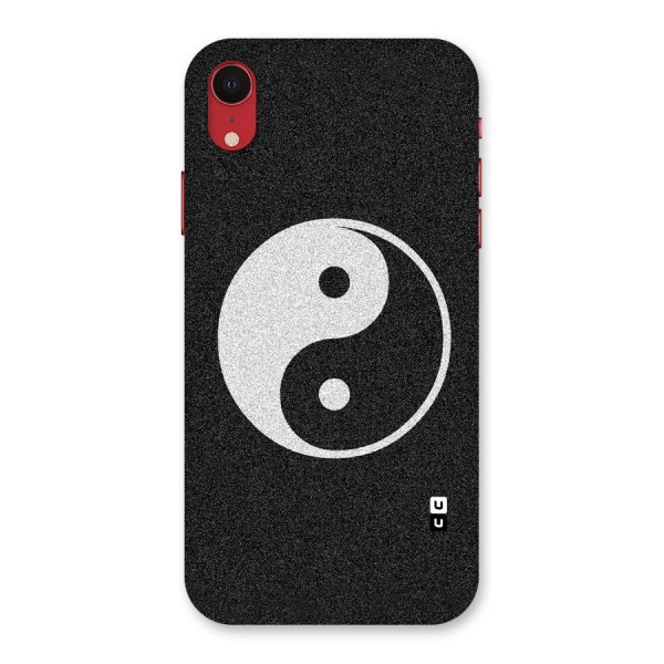 Peace Disorted Back Case for iPhone XR