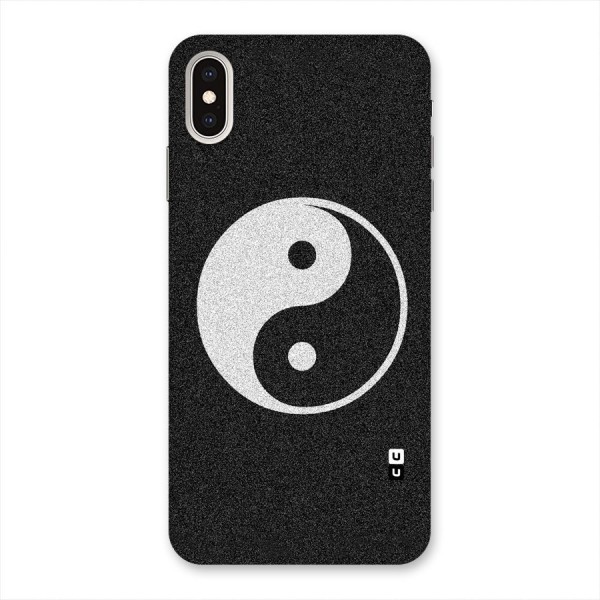 Peace Disorted Back Case for iPhone XS Max