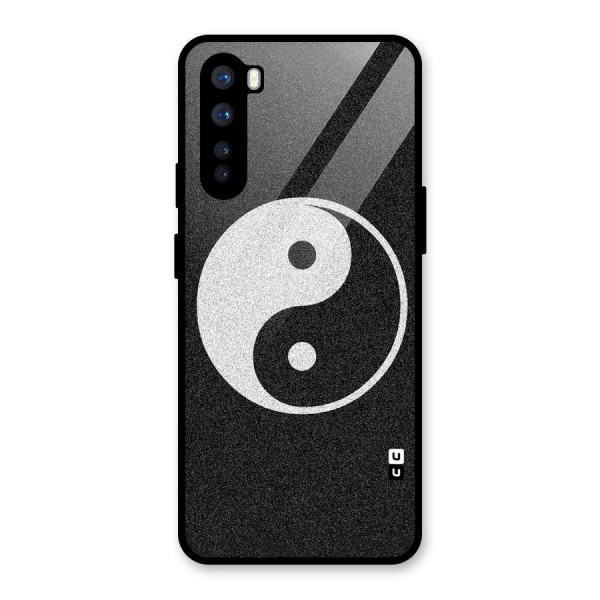 Peace Disorted Glass Back Case for OnePlus Nord
