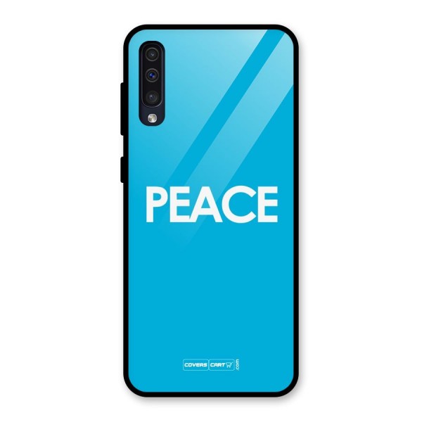 Peace Glass Back Case for Galaxy A50