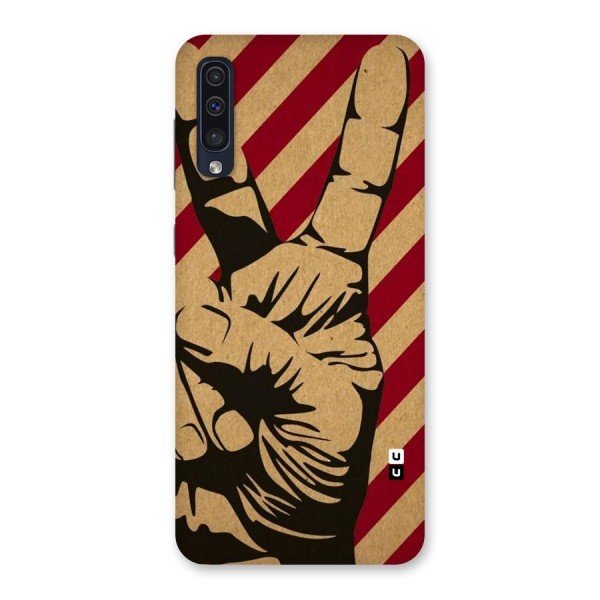 Peace Stripes Back Case for Galaxy A50
