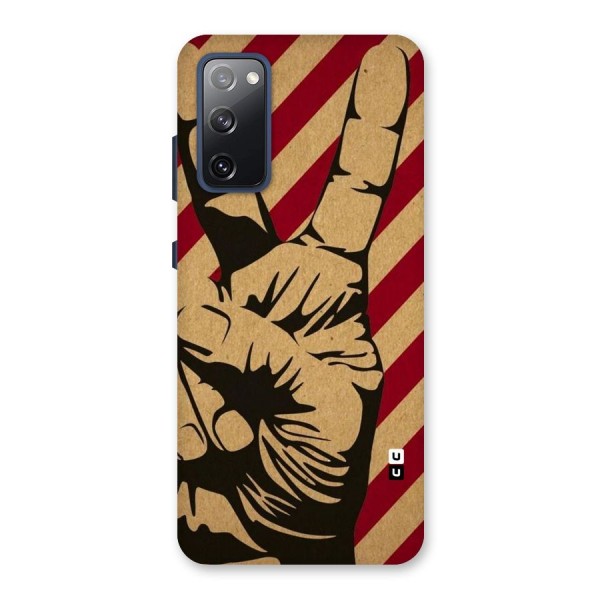 Peace Stripes Back Case for Galaxy S20 FE