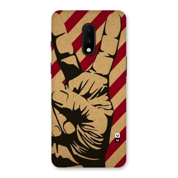 Peace Stripes Back Case for OnePlus 7