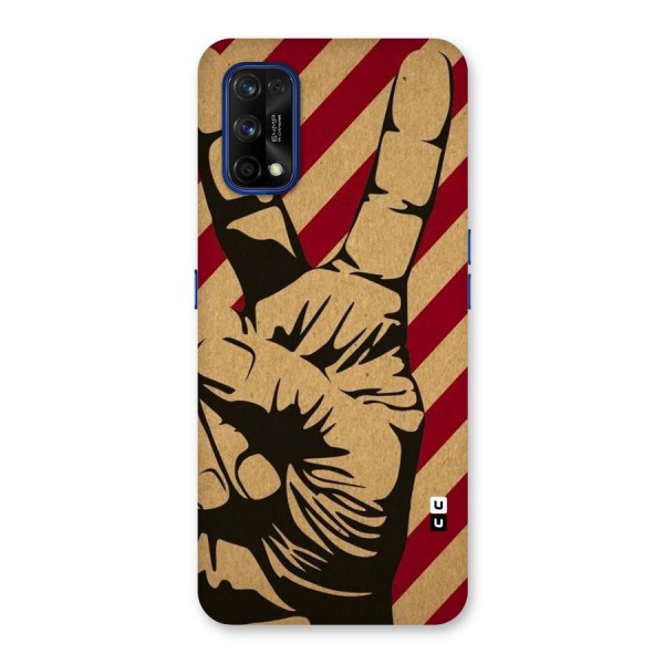 Peace Stripes Back Case for Realme 7 Pro