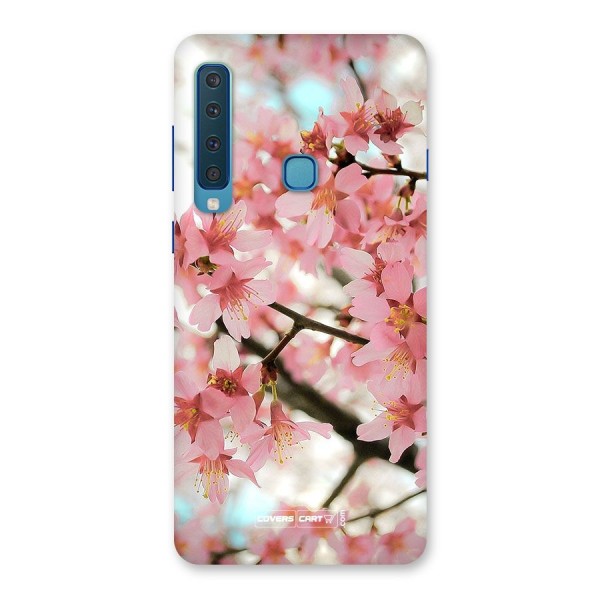 Peach Floral Back Case for Galaxy A9 (2018)