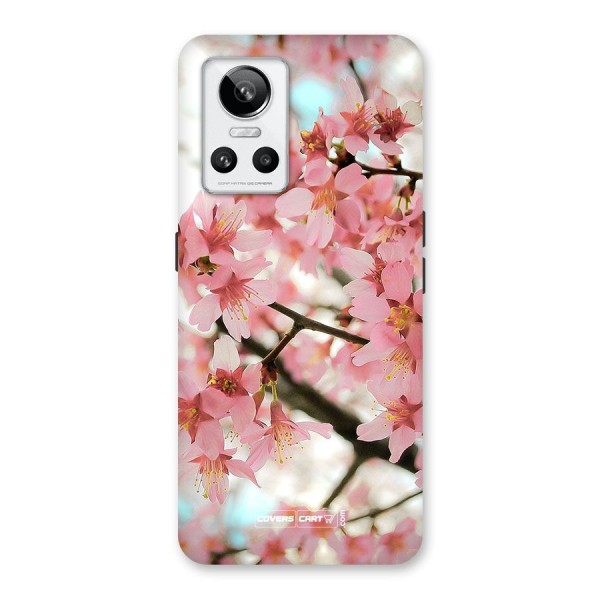 Peach Floral Back Case for Realme GT Neo 3