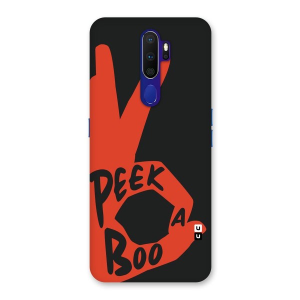 Peek-a-boo Back Case for Oppo A9 (2020)