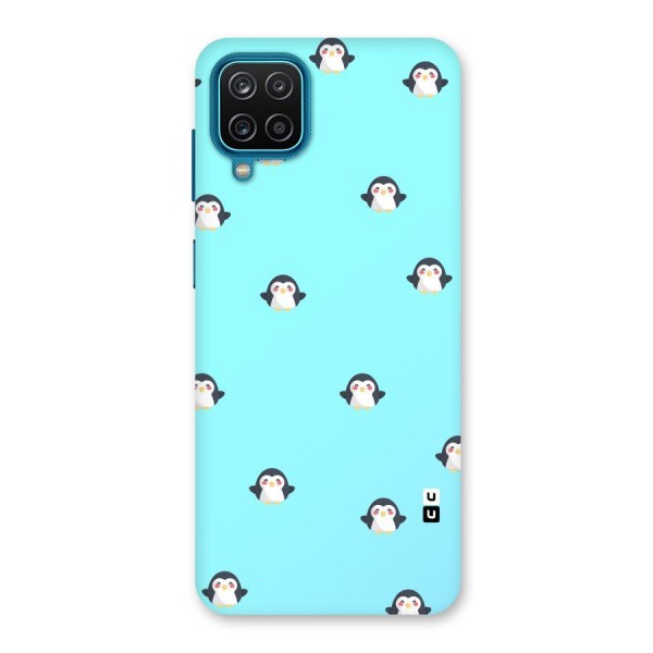 Penguins Pattern Print Back Case for Galaxy M12