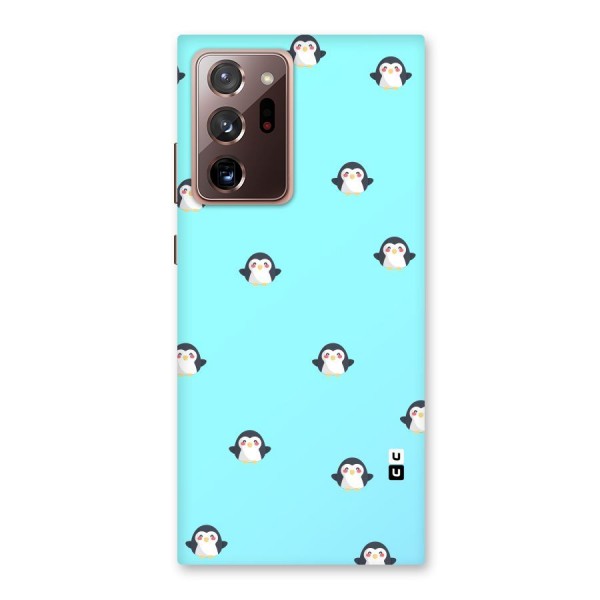 Penguins Pattern Print Back Case for Galaxy Note 20 Ultra
